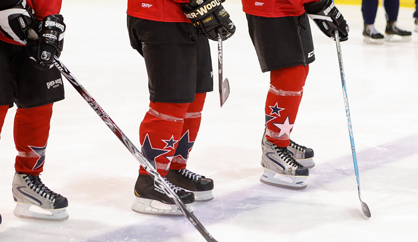 Jouer au hockey au Québec